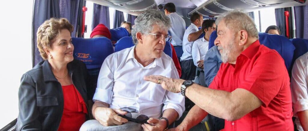 Dilma Ricardo e Lula e