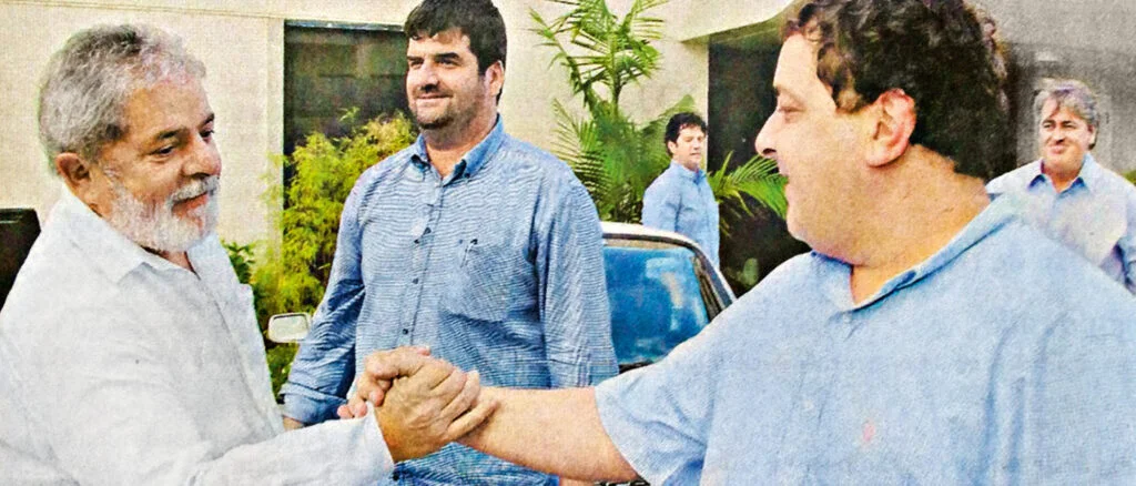 lulinha com o papai e