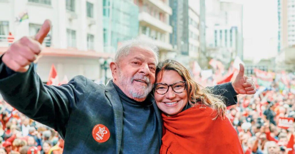 Lula e Janja