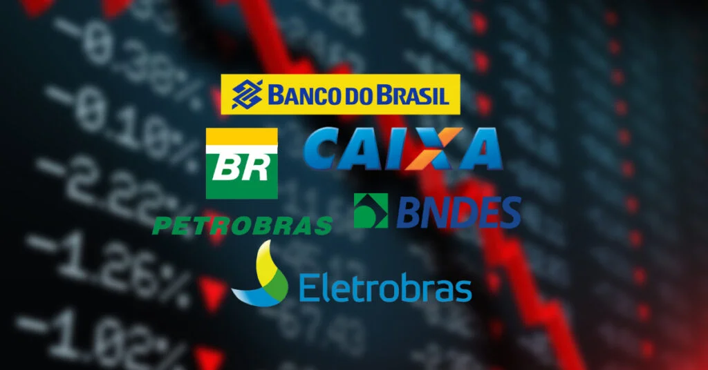 estatais perda de valor