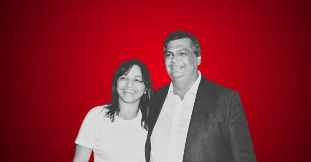 Eliziane Gama e Flavio Dino