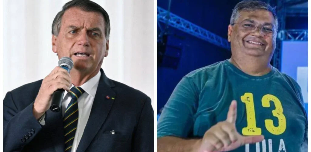 Bolsonaro e Dino