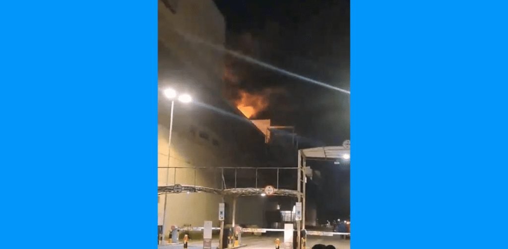 Incêndio shopping