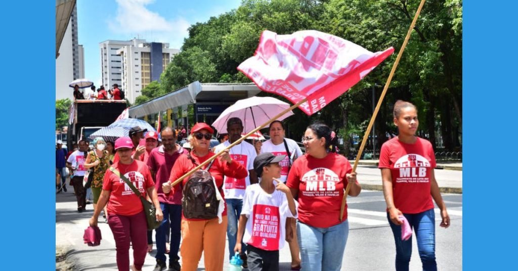 Esquerda protesto