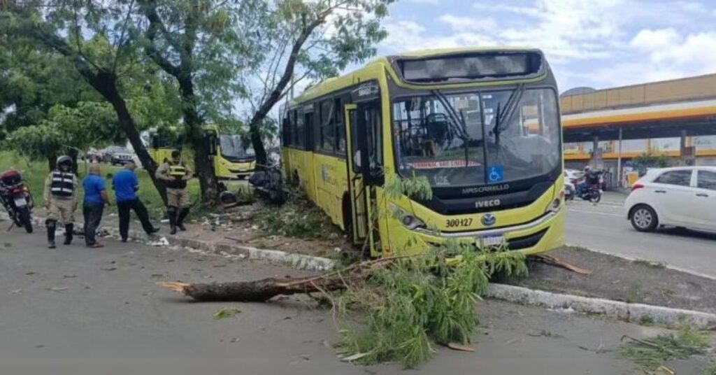 ônibus acidente