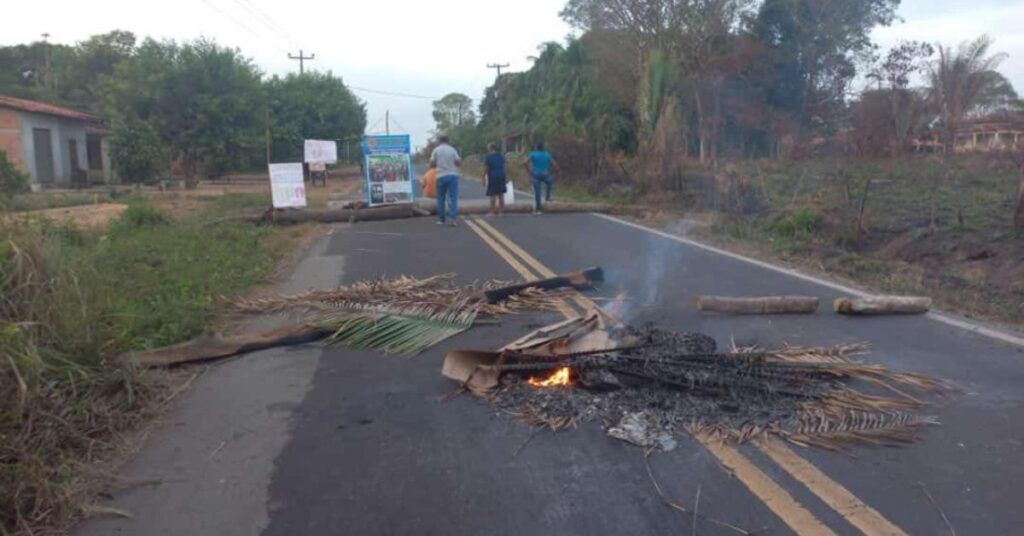 Indígenas protesto