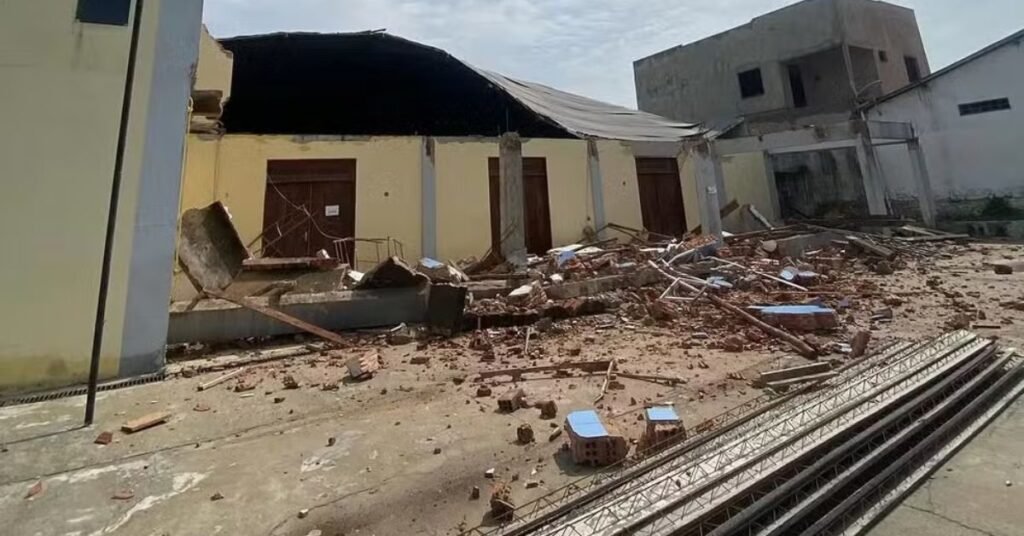 Igreja desabamento