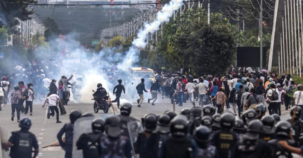 Nepal Protesto
