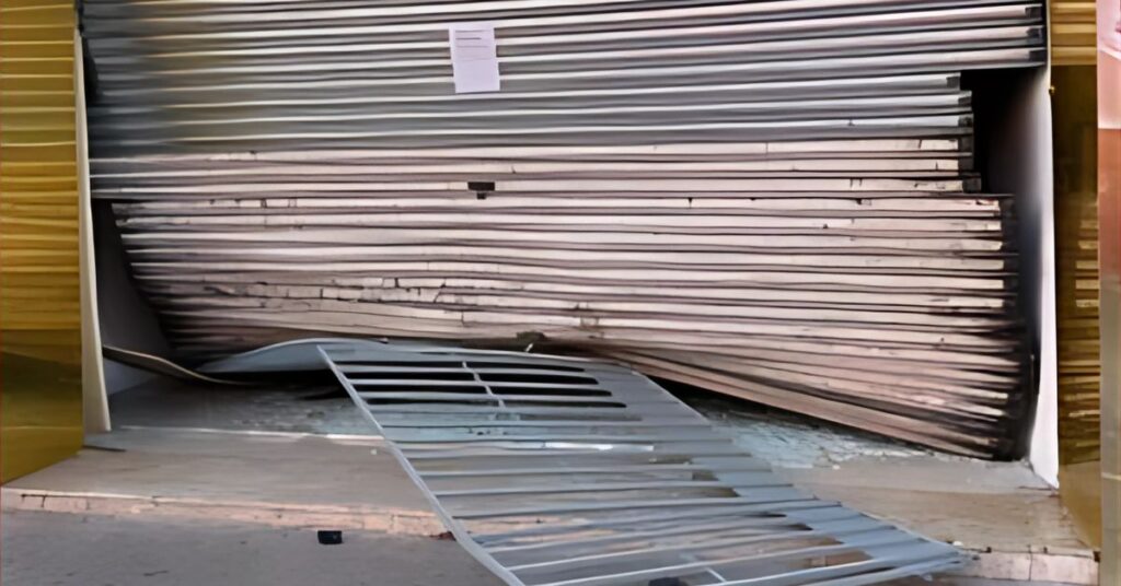 Joalheria arrombamento