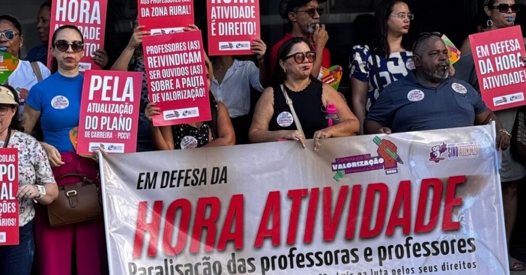 Professores Protesto