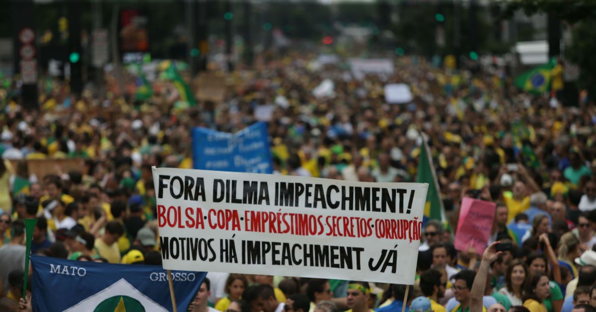 protestos corrupção