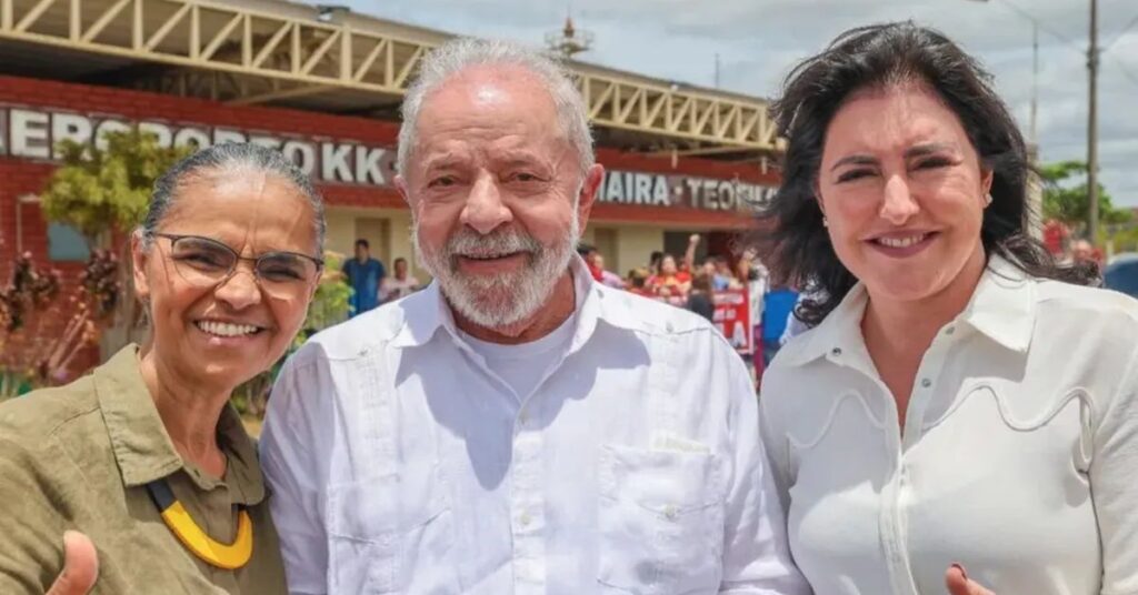Lula Tebet Marina