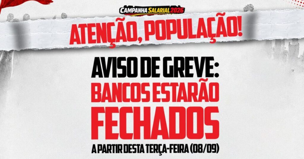 Bancários greve