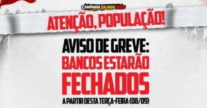 Bancários greve
